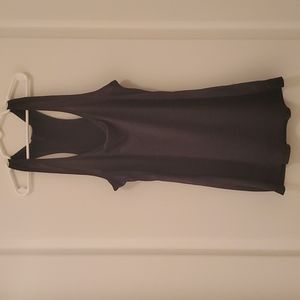 Womens Tank Top....Small....Dark Blue/Gold Pinstripes